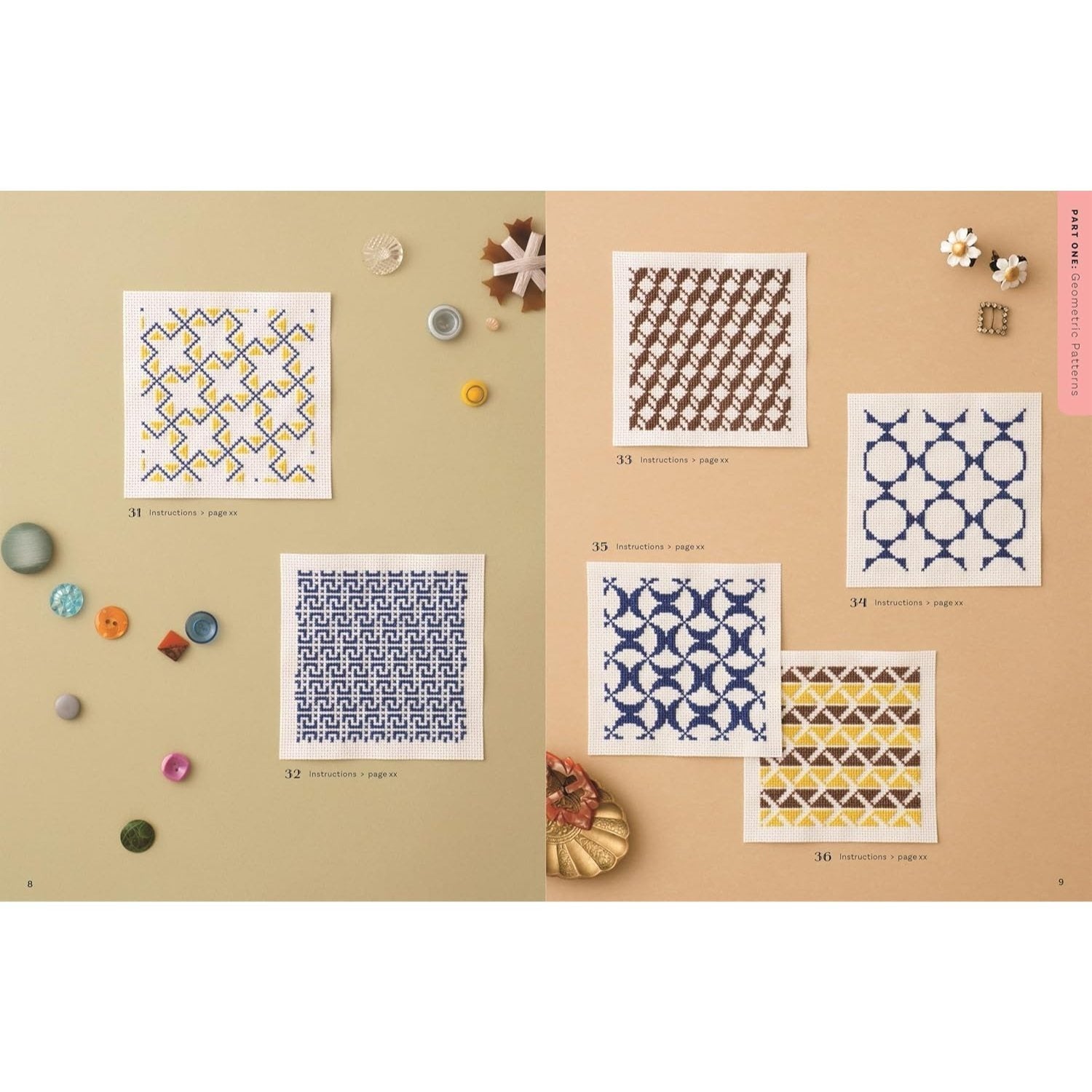 200 Japanese Cross Stitch Designs: Traditional, Geometric, Retro and Floral Patterns for Mindful Stitching