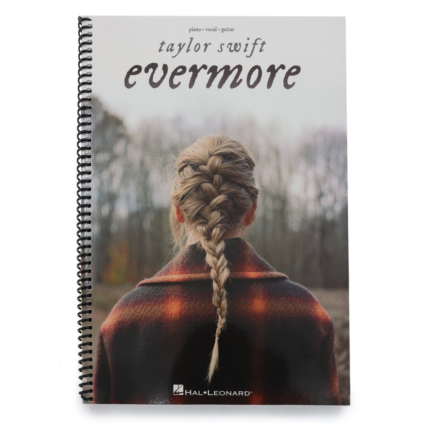 Taylor Swift - Evermore Piano/Vocal/Guitar Songbook (Spiral Bound)