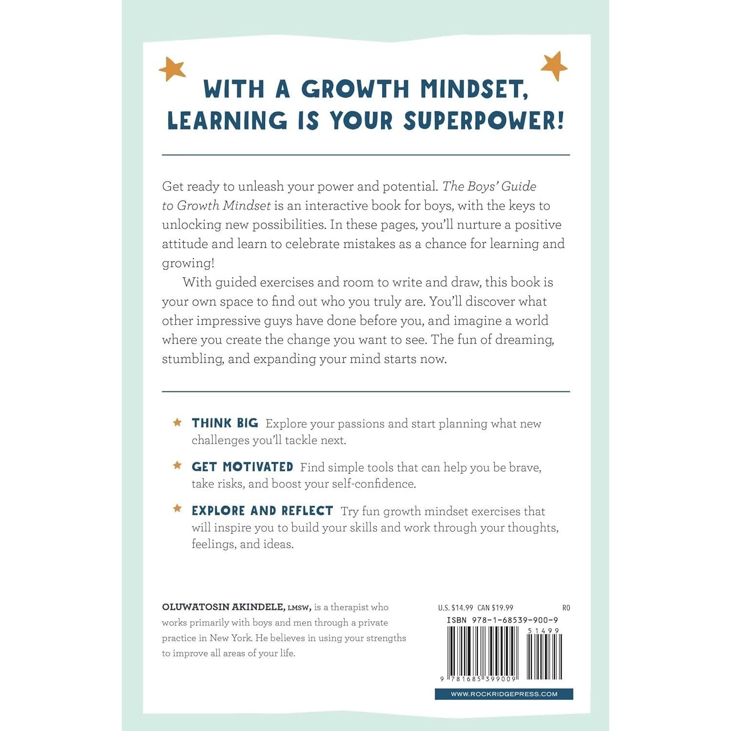 The Boys' Guide to Growth Mindset: A Can-Do Approach to Building Confidence, Resilience, and Courage