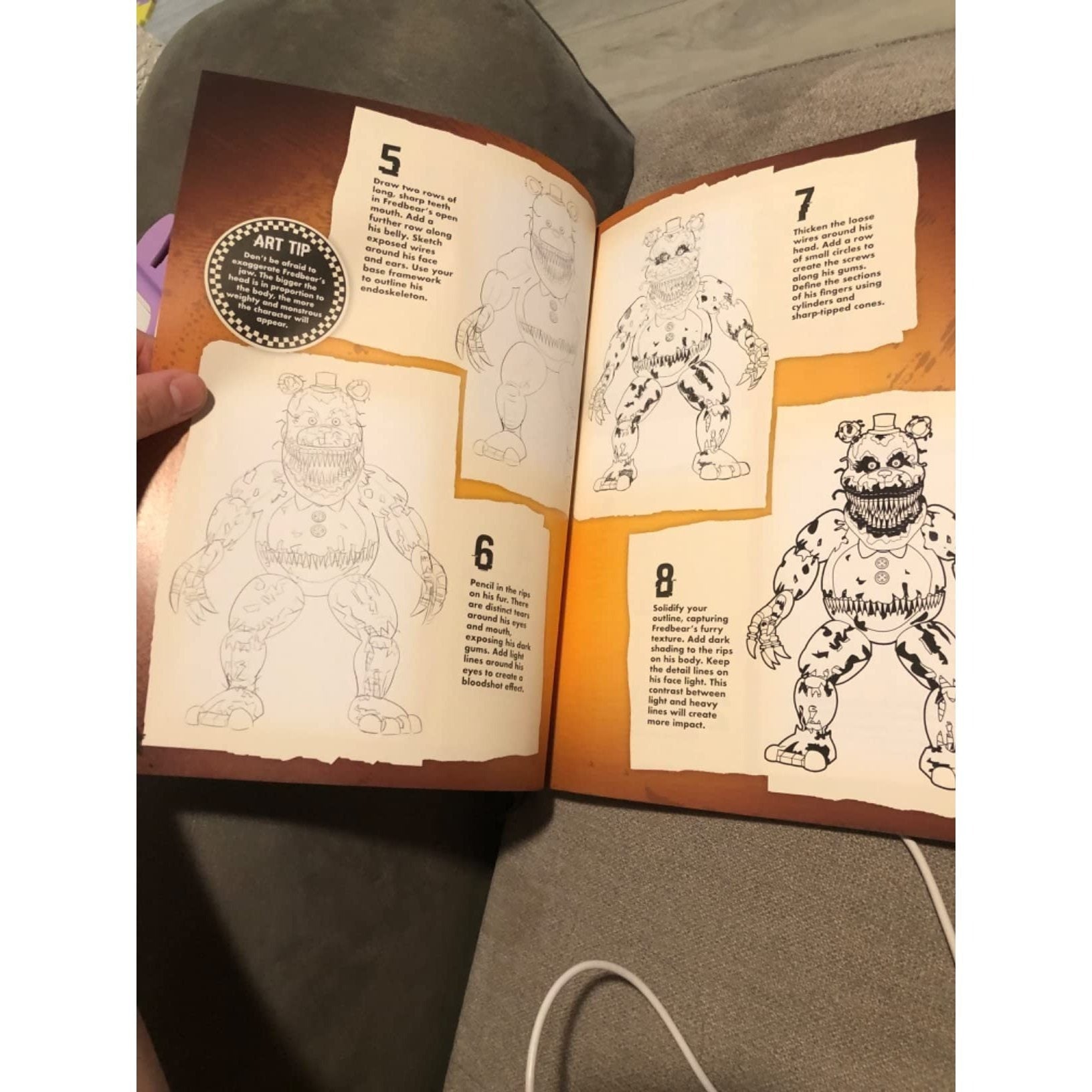 How to Draw Five Nights at Freddy's: An Afk Book (Spiral Bound)