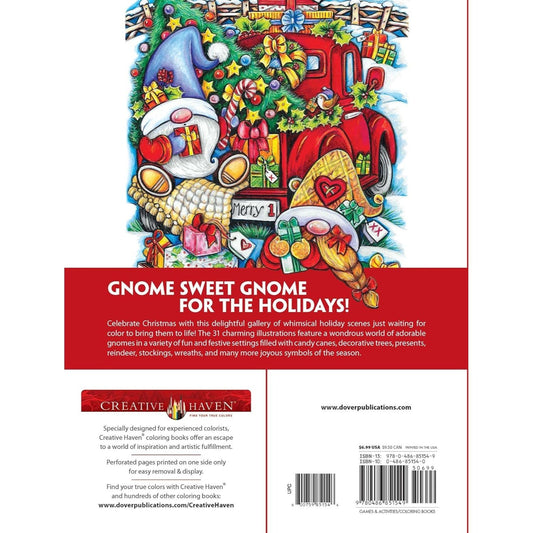Creative Haven Christmas Gnomes Coloring Book (Adult Coloring Books: Christmas)