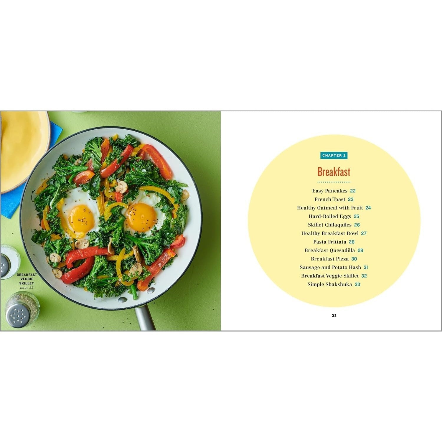 The One-Pan College Cookbook: 80 Easy Recipes for Quick, Good Food (Spiral Bound)