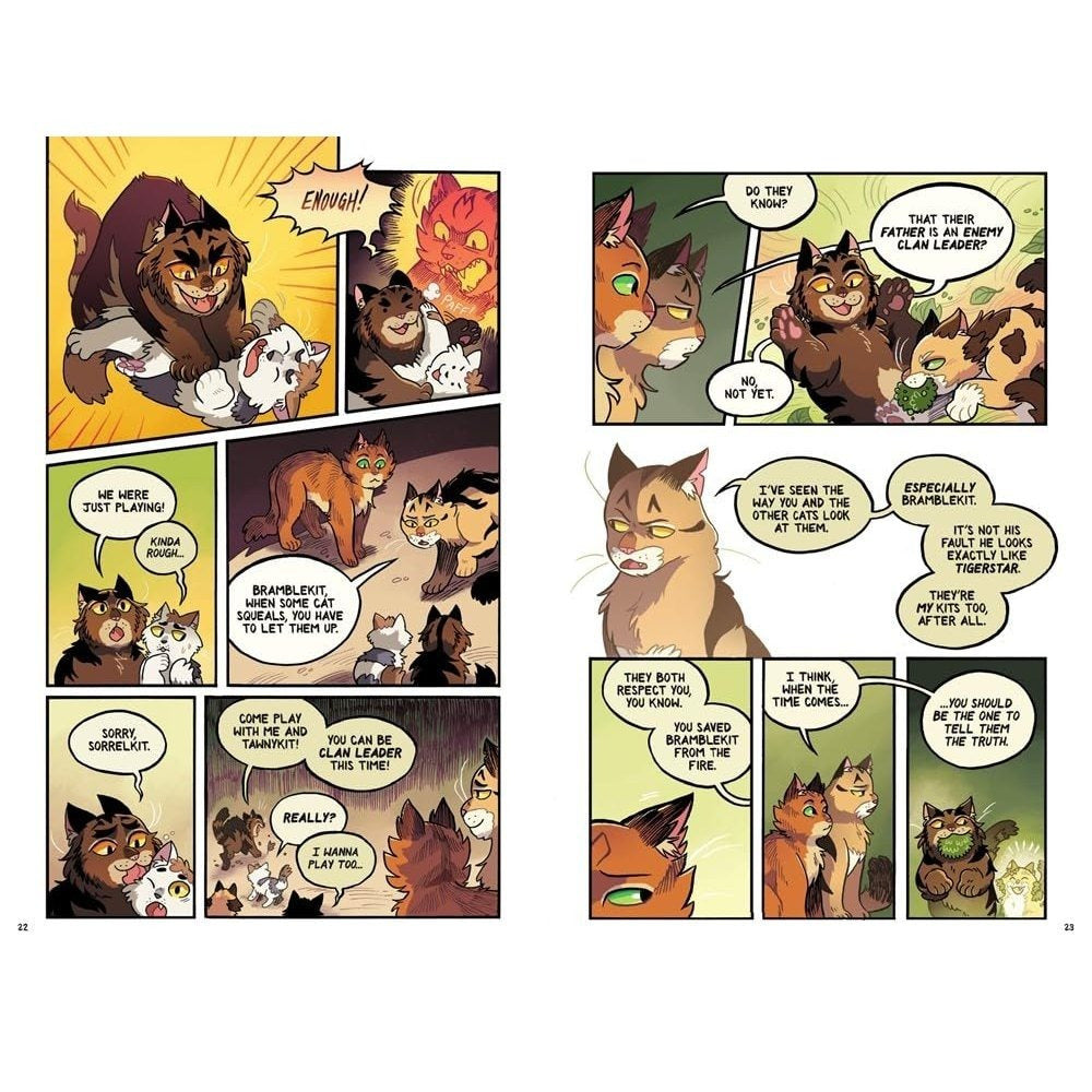 Warriors Graphic Novel: The Prophecies Begin, Part Three of Three
