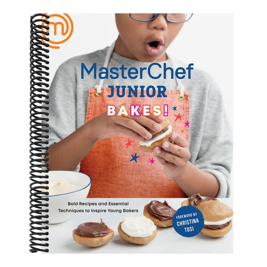 Masterchef Junior Bakes!: Bold Recipes and Essential Techniques to Inspire Young Bakers: A Baking Book (Spiral Bound)
