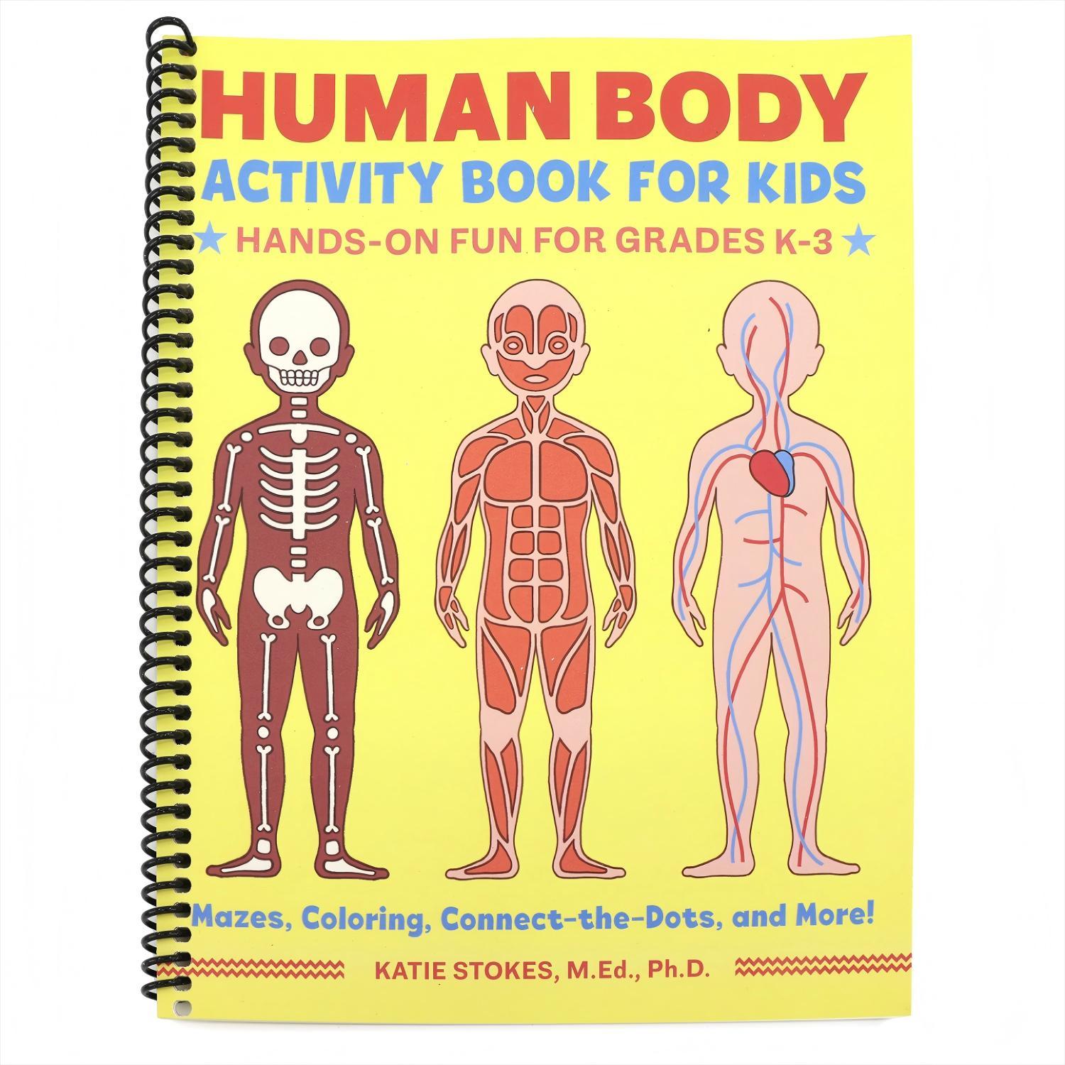 Human Body Activity Book for Kids: Hands-On Fun for Grades K-3 (Spiral Bound)