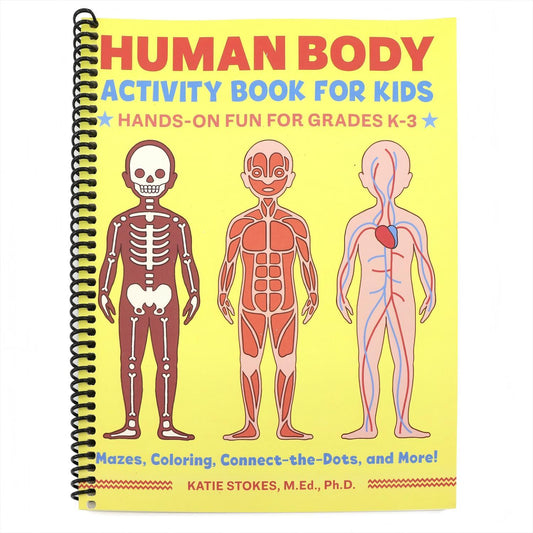Human Body Activity Book for Kids: Hands-On Fun for Grades K-3 (Spiral Bound)
