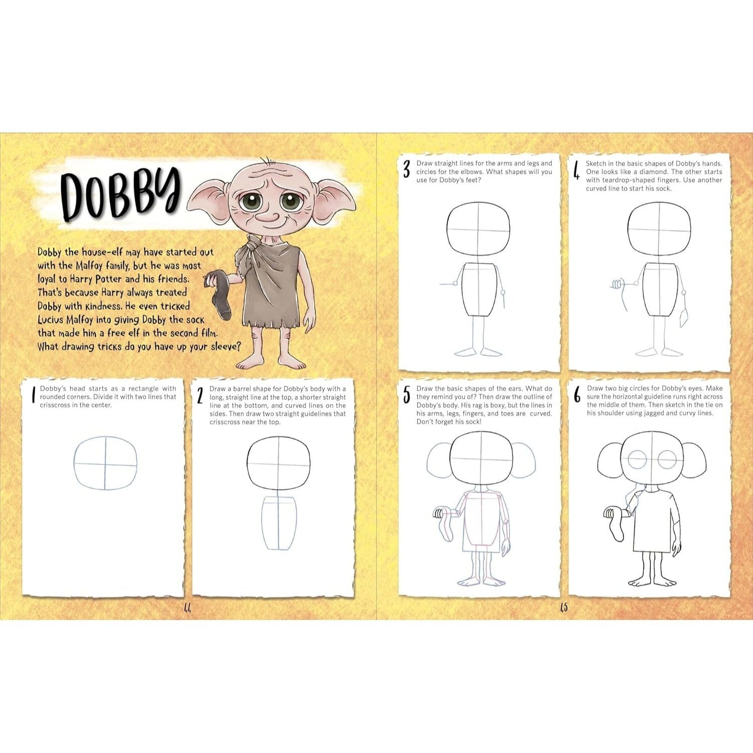 The Official Harry Potter How to Draw (Spiral Bound)