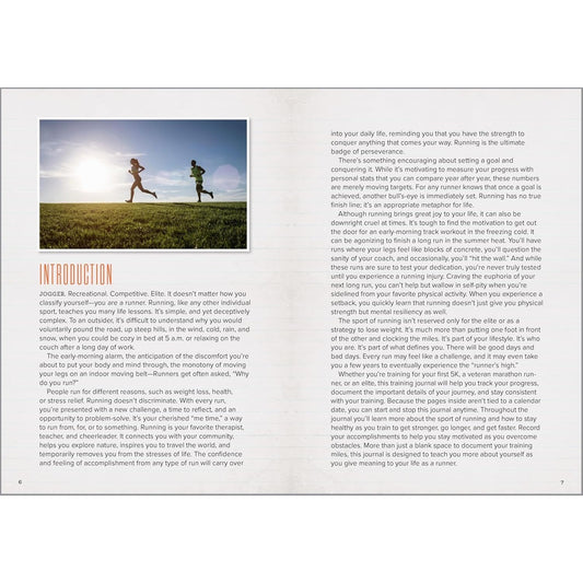 The 365-Day Running Journal: Log Workouts, Improve Your Runs, Stay Motivated