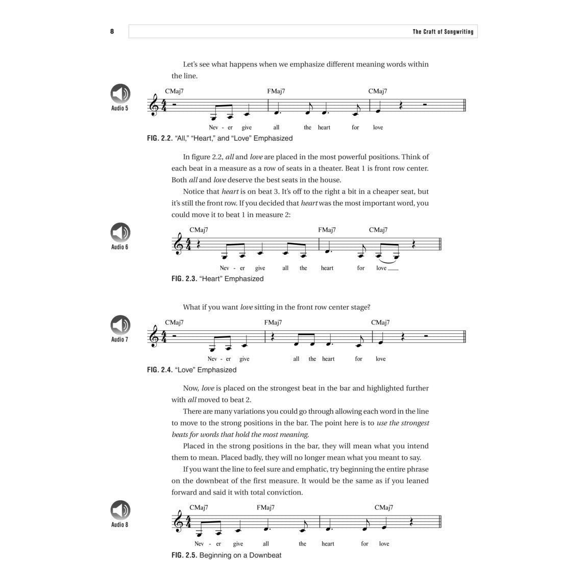 The Craft of Songwriting Music Meaning and Emotion Learn Melody Harmony and Lyrics Berklee Guide with Online Audio Essential Songwriting Book for Musician