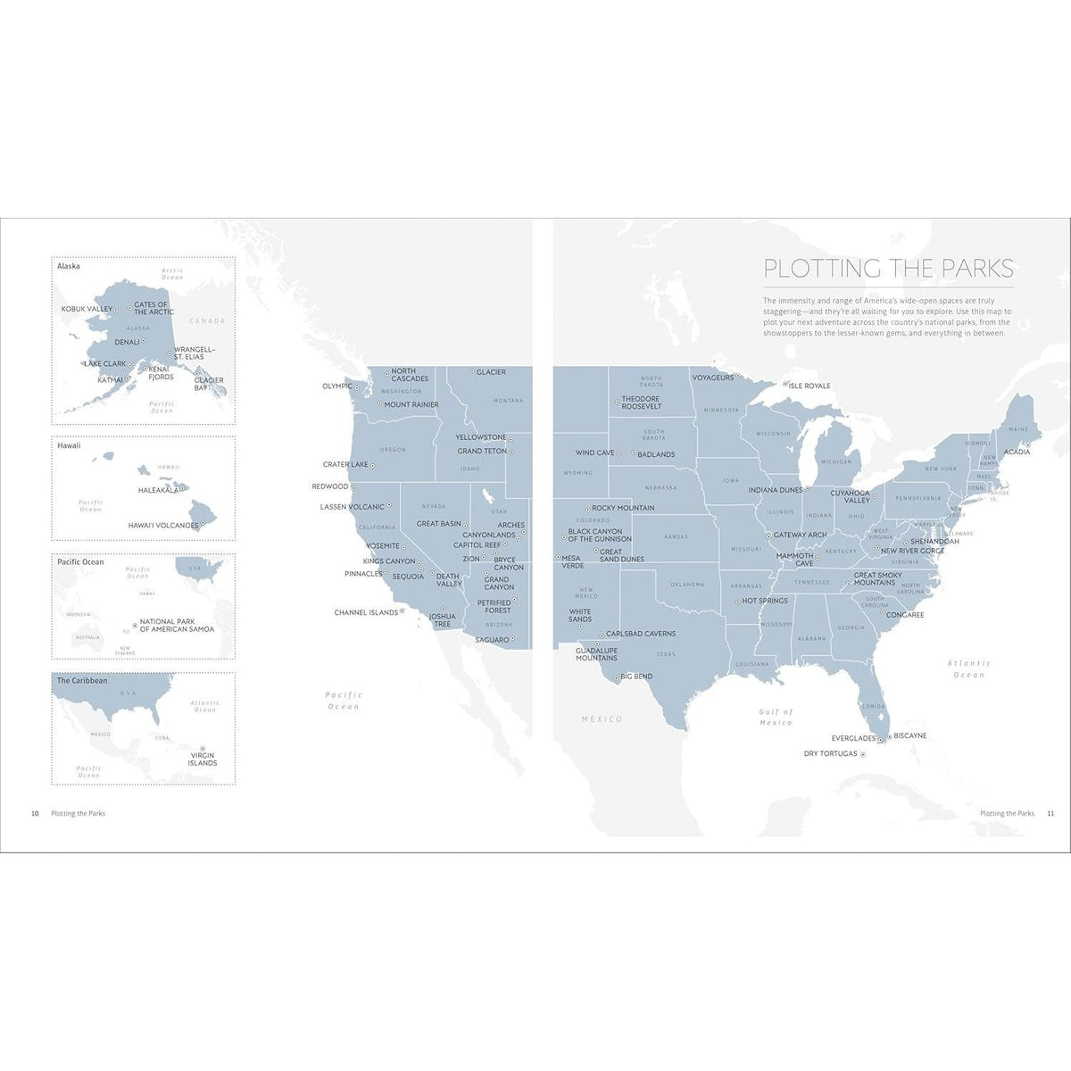 USA National Parks: Lands of Wonder (Spiral Bound)