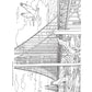 Creative Haven Bridges Coloring Book