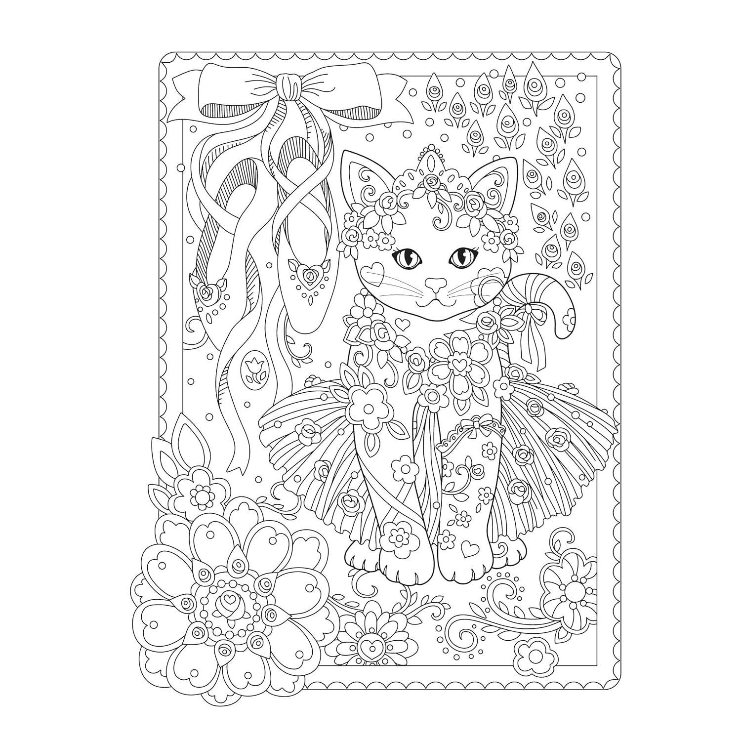 Creative Haven Creative Kittens Coloring Book