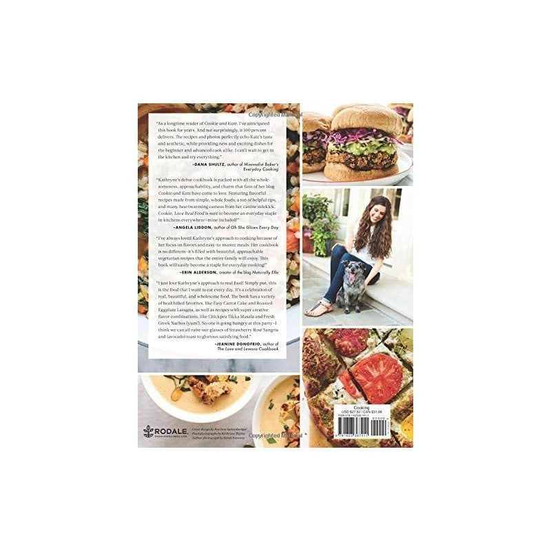 Love Real Food: More Than 100 Feel-Good Vegetarian Favorites to Delight the Senses and Nourish the Body: A Cookbook (Spiral Bound)
