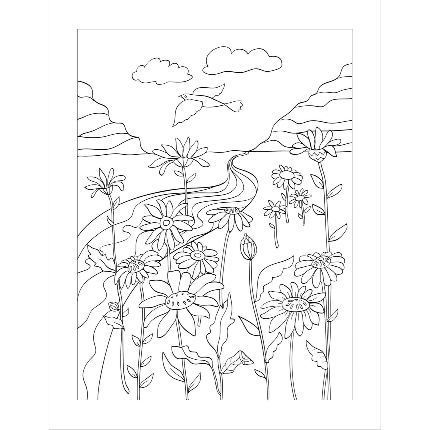 Mom's Coloring Book for Stress Relief