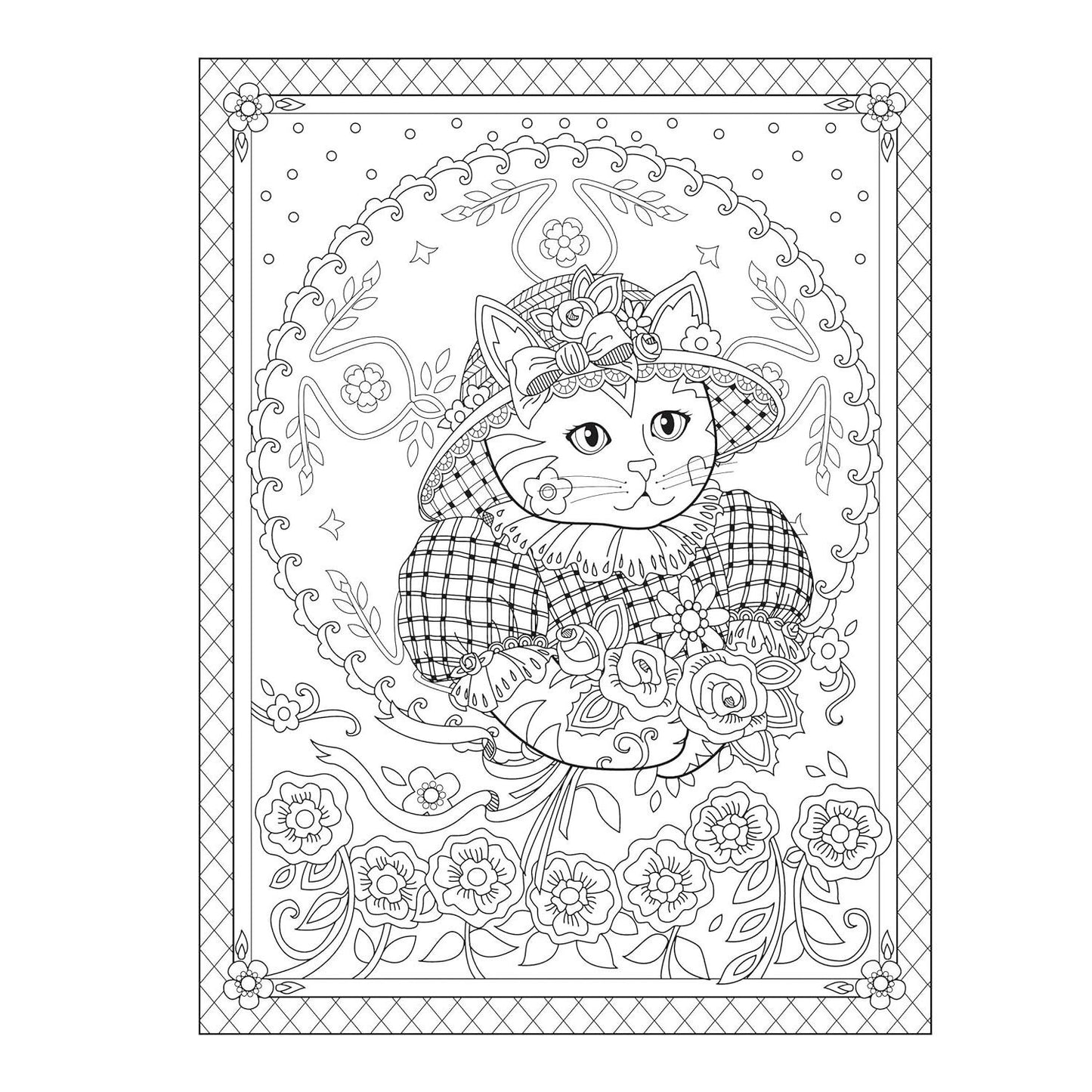 Creative Haven Creative Kittens Coloring Book