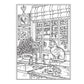 Creative Haven Country Kitchen Charm Coloring Book
