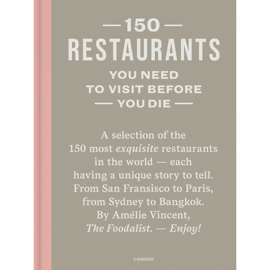 150 Restaurants You Need to Visit Before You Die
