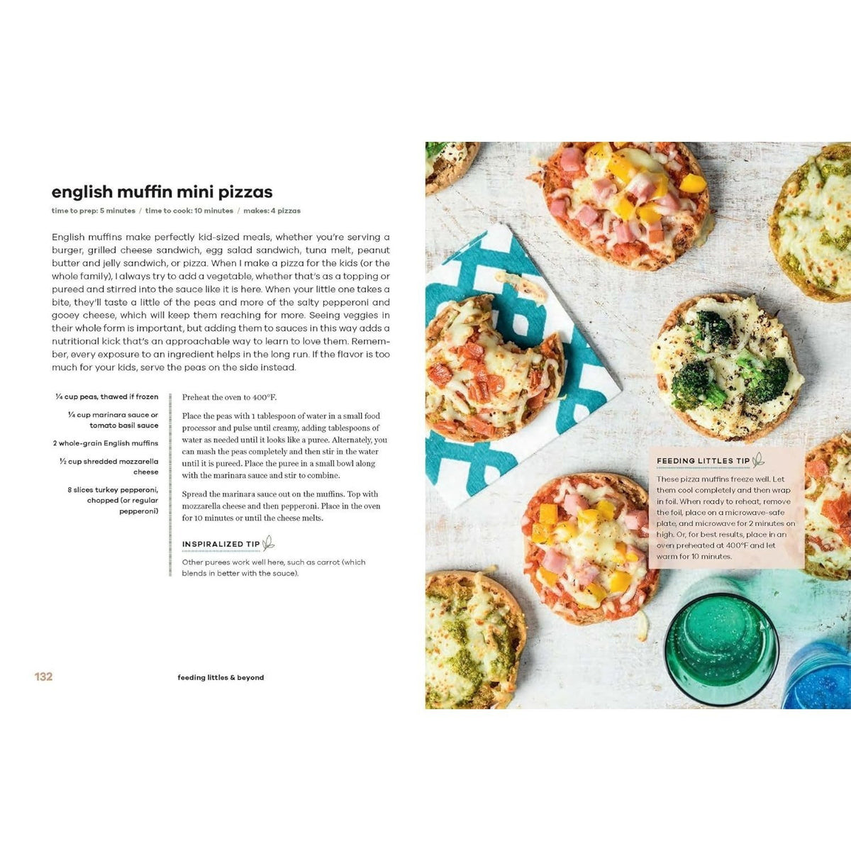Feeding Littles and Beyond: 100 Baby-Led-Weaning-Friendly Recipes the Whole Family Will Love: A Cookbook (Spiral Bound)