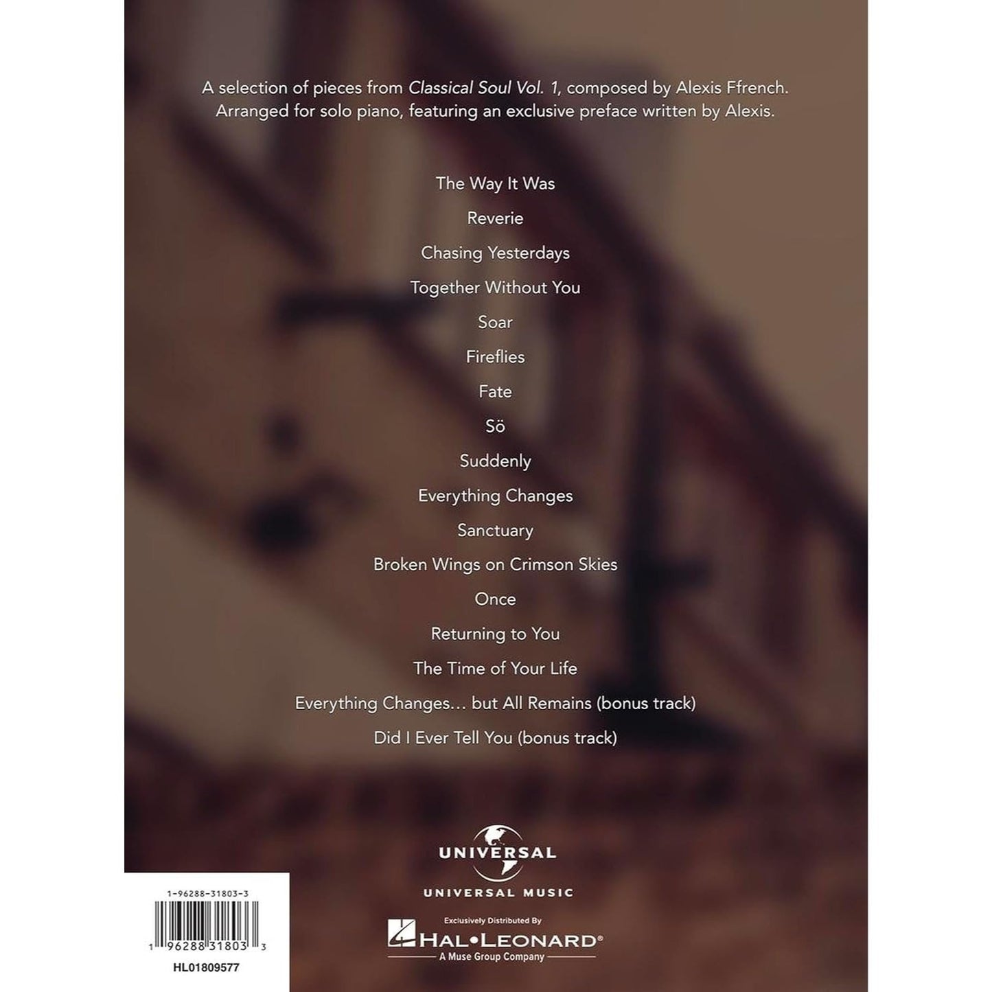 Alexis Ffrench - Selections from Classical Soul Vol. 1 - Piano Solo Sheet Music