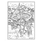 Creative Haven Romantic Country Scenes Coloring Book (Spiral Bound)