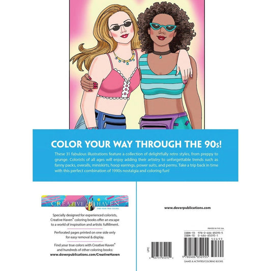 Creative Haven That's So 90s! Coloring Book