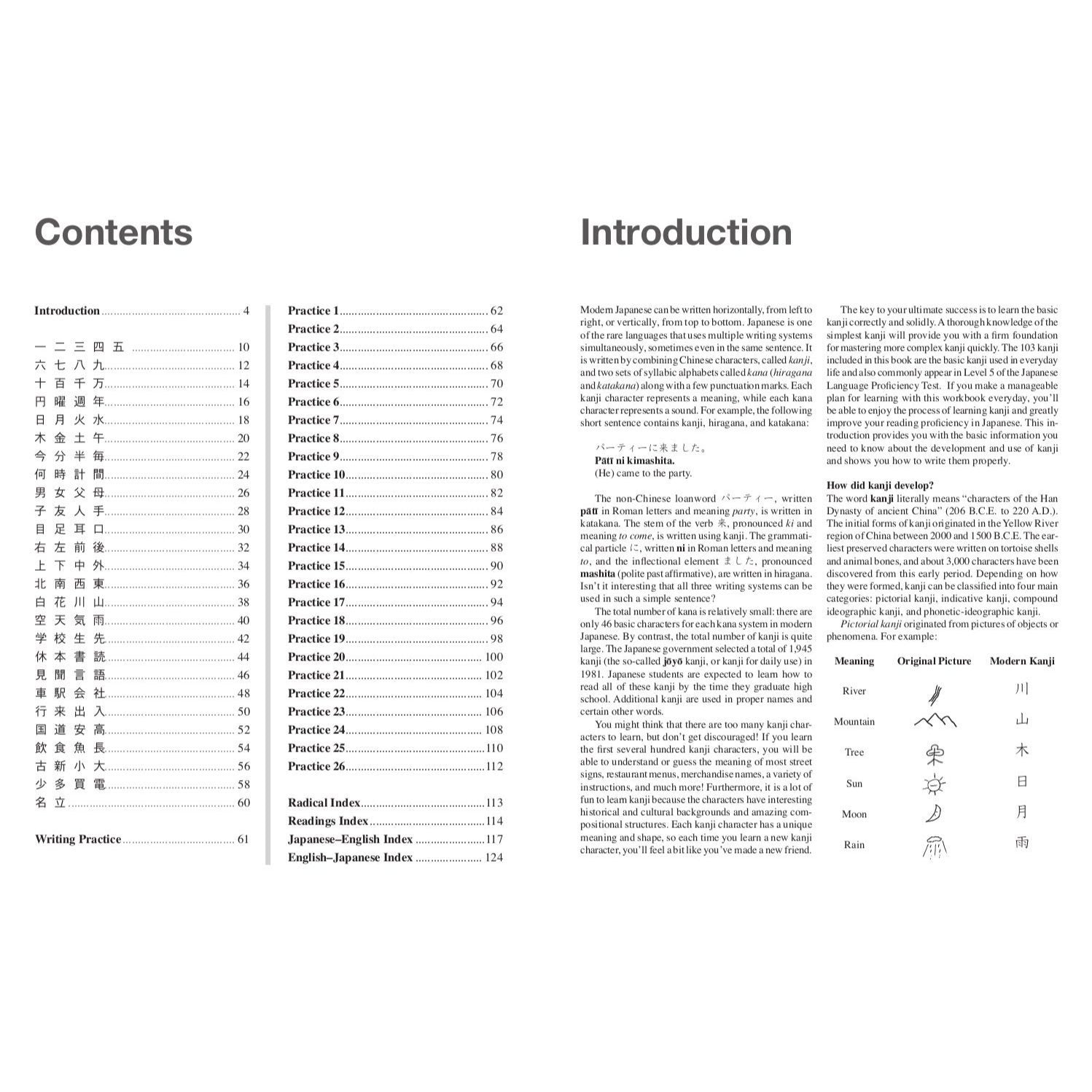 Learning Japanese Kanji Practice Book Volume 1: (Jlpt Level N5 & AP Exam) the Quick and Easy Way to Learn the Basic Japanese Kanji