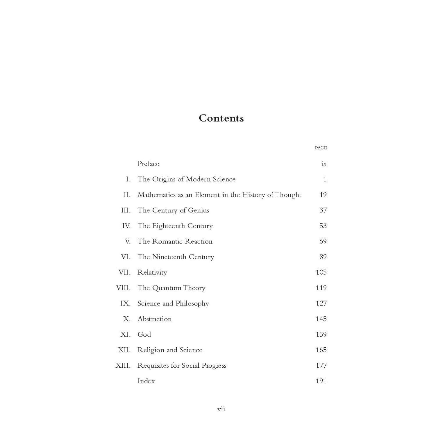 Science and the Modern World: Lowell Lectures, 1925