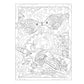 Creative Haven Fanciful Sea Life Coloring Book (Spiral Bound)