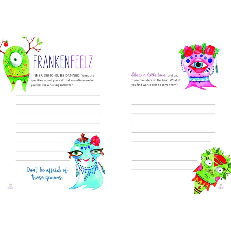 Zen as F*ck: A Journal for Practicing the Mindful Art of Not Giving a Sh*t (Spiral Bound)