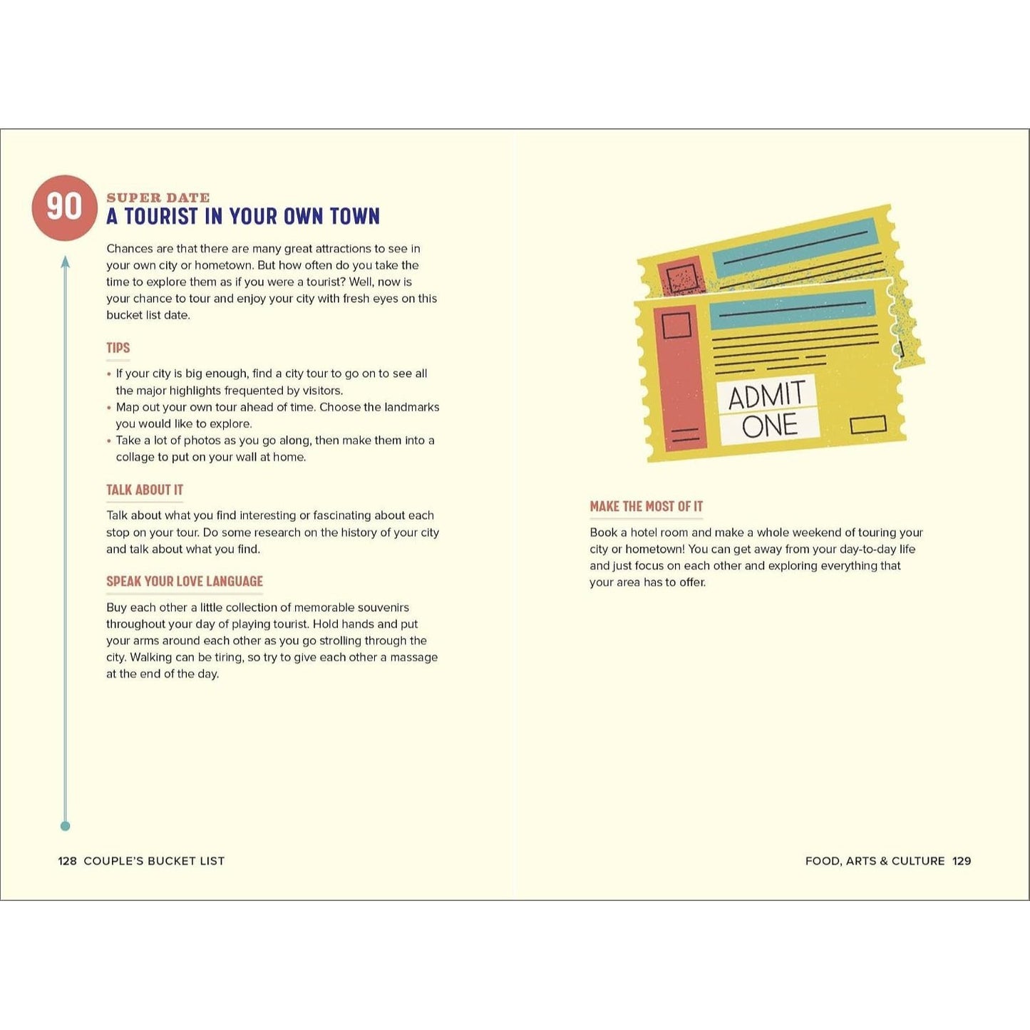 Couple's Bucket List: 101 Fun, Engaging Dating Ideas (Spiral Bound)