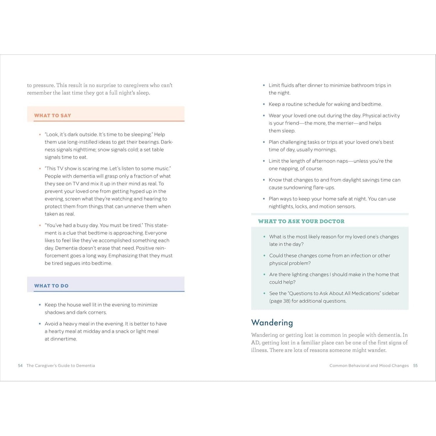 The Caregiver's Guide to Dementia: Practical Advice for Caring for Yourself and Your Loved One