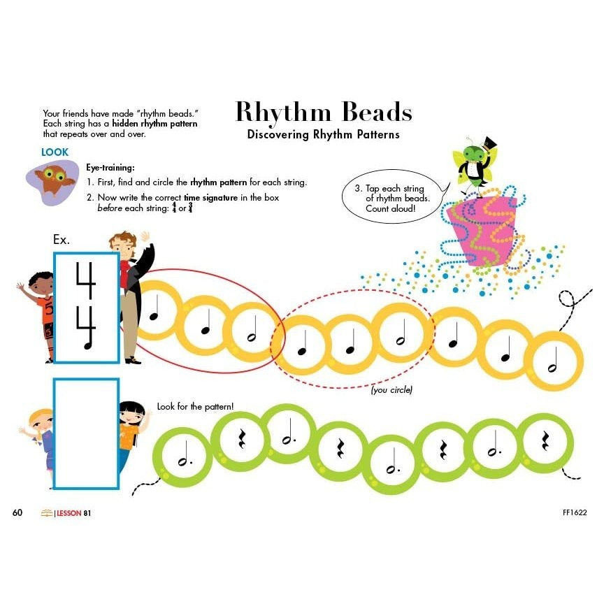 My First Piano Adventure, Writing Book B, Steps on the Staff: For the Young Beginner