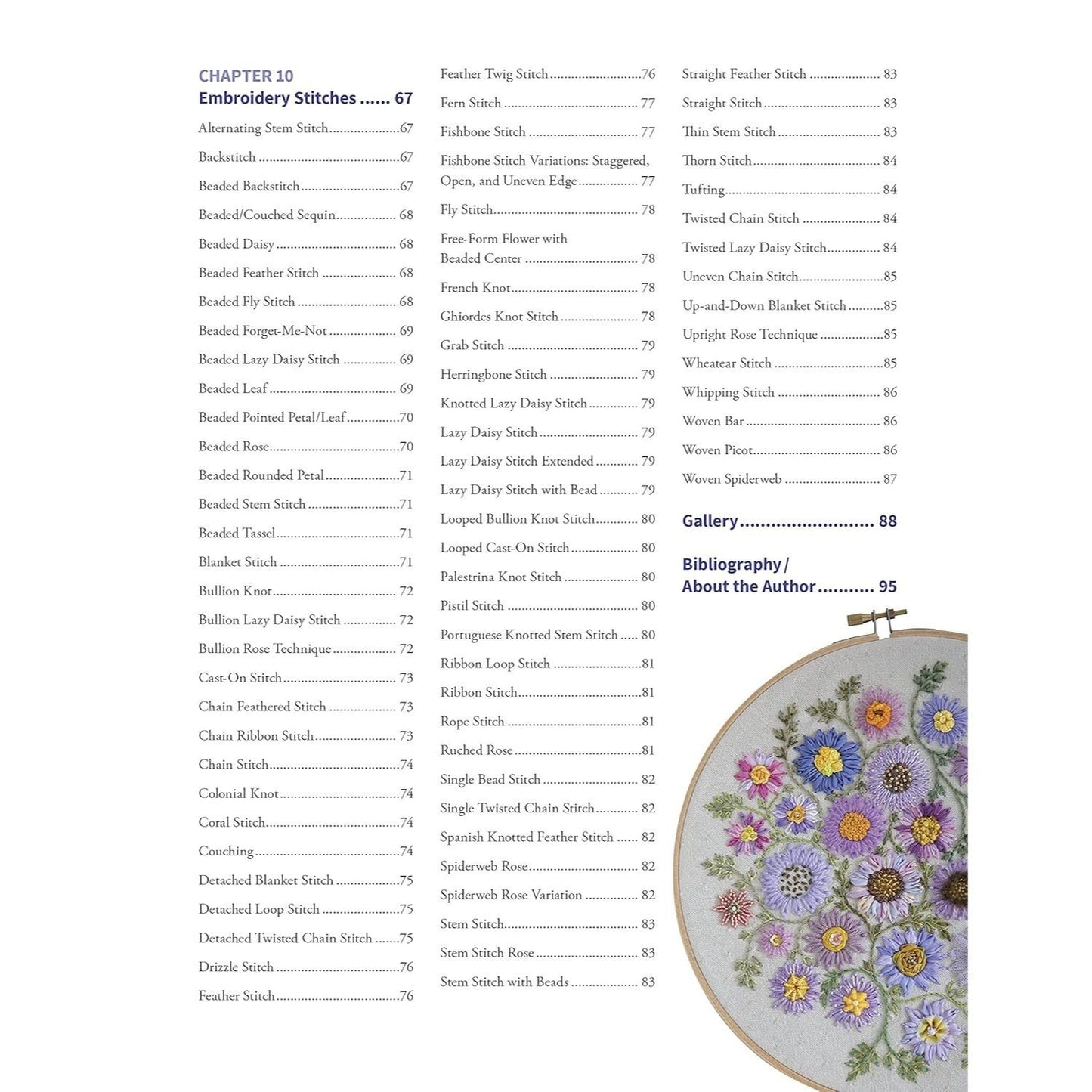 Foolproof Flower Embroidery: 80 Stitches & 400 Combinations in a Variety of Fibers; Add Texture, Color & Sparkle to Your Organic Garden (Spiral Bound)