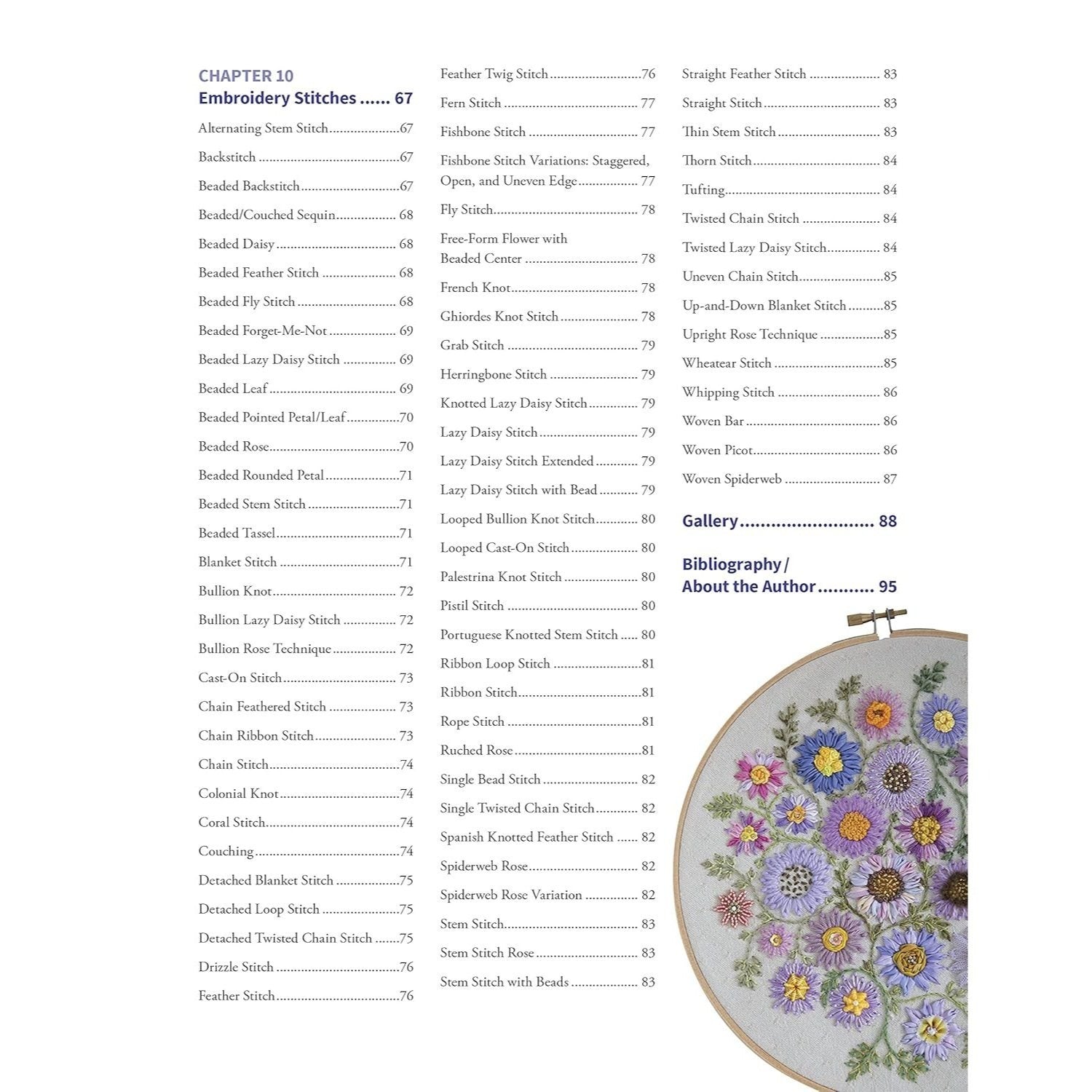Foolproof Flower Embroidery: 80 Stitches & 400 Combinations in a Variety of Fibers; Add Texture, Color & Sparkle to Your Organic Garden (Spiral Bound)