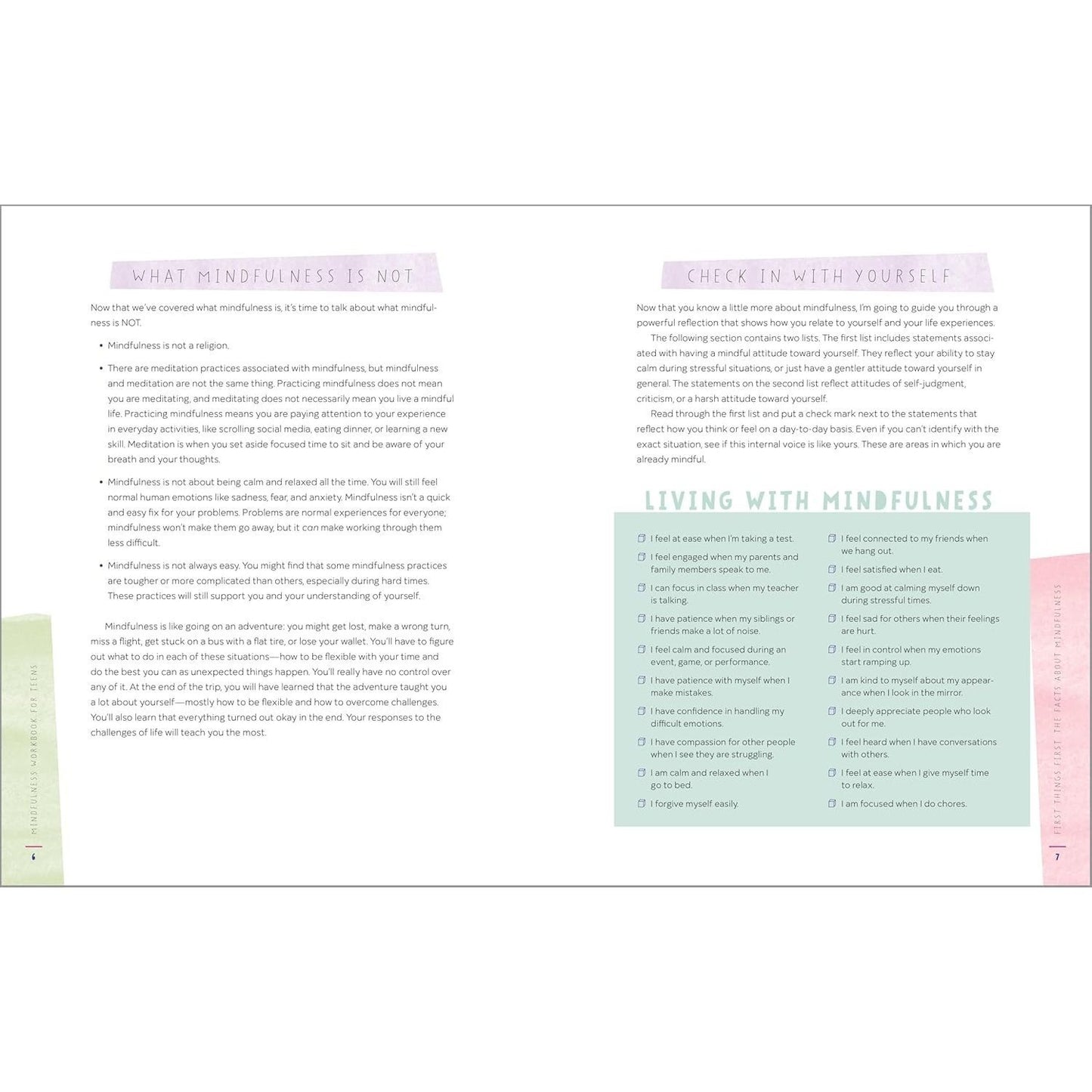 Mindfulness Workbook for Teens: Exercises and Tools to Handle Stress, Find Focus, and Thrive