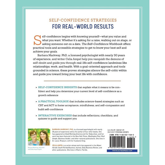 The Self-Confidence Workbook: A Guide to Overcoming Self-Doubt and Improving Self-Esteem (Spiral Bound)