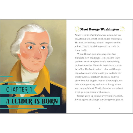 The Story of George Washington: An Inspiring Biography for Young Readers
