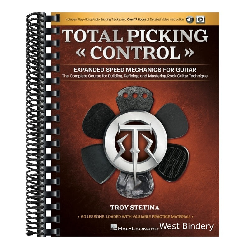 Total Picking Control - Expanded Speed Mechanics for Guitar with 60 Lessons, Audio Backing Tracks, and Over 17 Hours of Detailed Video Instruction!