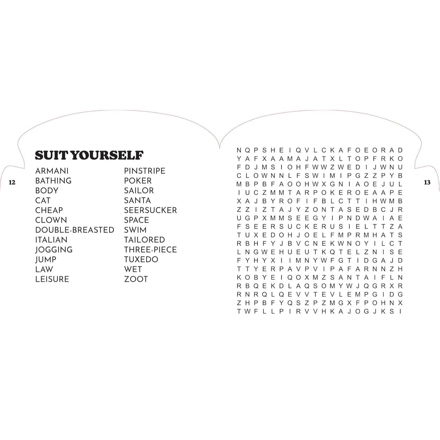 Armchair Puzzlers: Large Print Word Search