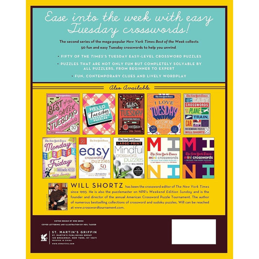 The New York Times Best of the Week Series 2: Tuesday Crosswords: 50 Easy Puzzles