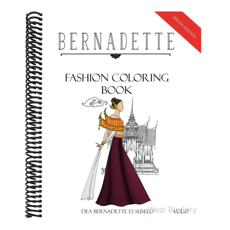 BERNADETTE Fashion Coloring Book: Architecture Inspired Outfits