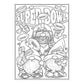 Whimsical Gnomes Coloring Book