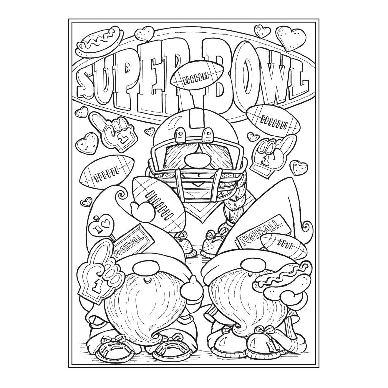 Whimsical Gnomes Coloring Book