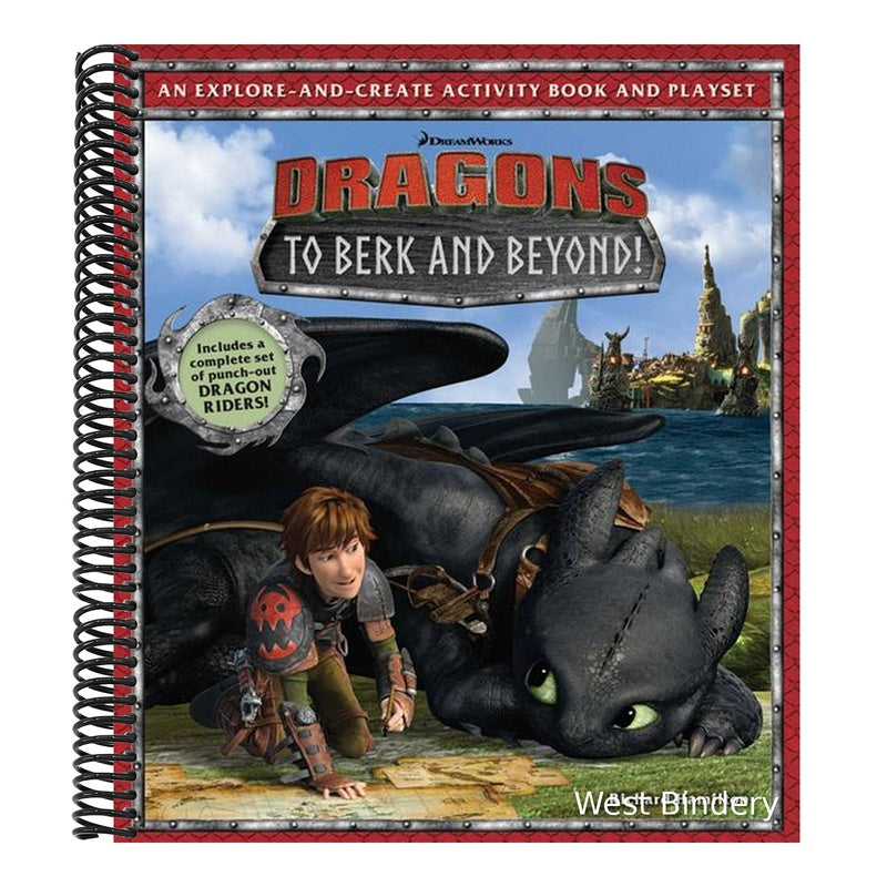 DreamWorks Dragons: To Berk and Beyond!: An Explore-And-Create Activity Book and Play Set