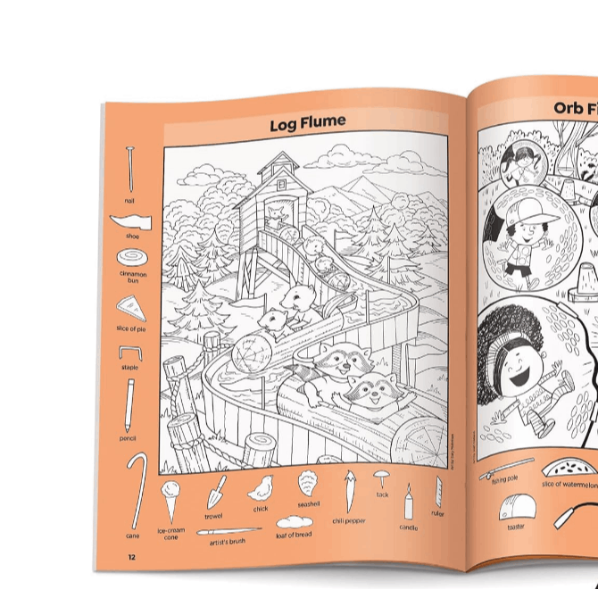 Extreme Adventure Puzzles (Highlights Hidden Pictures) (Spiral Bound)
