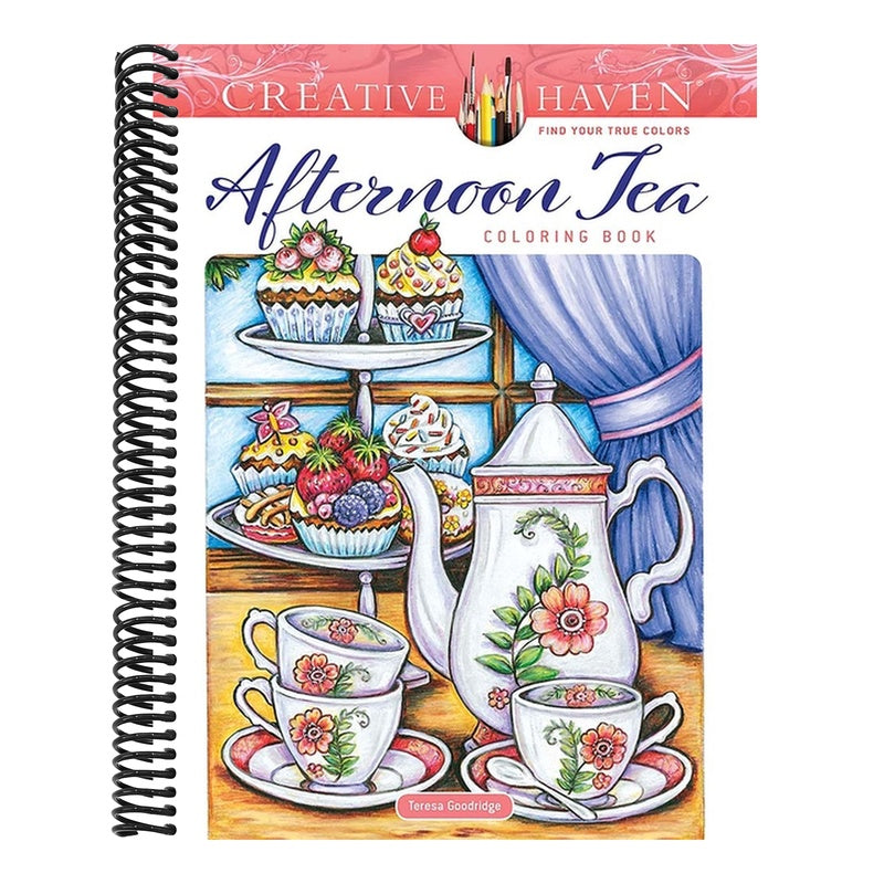 Creative Haven Afternoon Tea Coloring Book