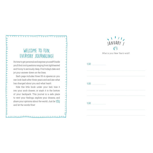 One Question a Day for Kids (Large Format): A 3-Year Journal: Create Your Own Personal Time Capsule