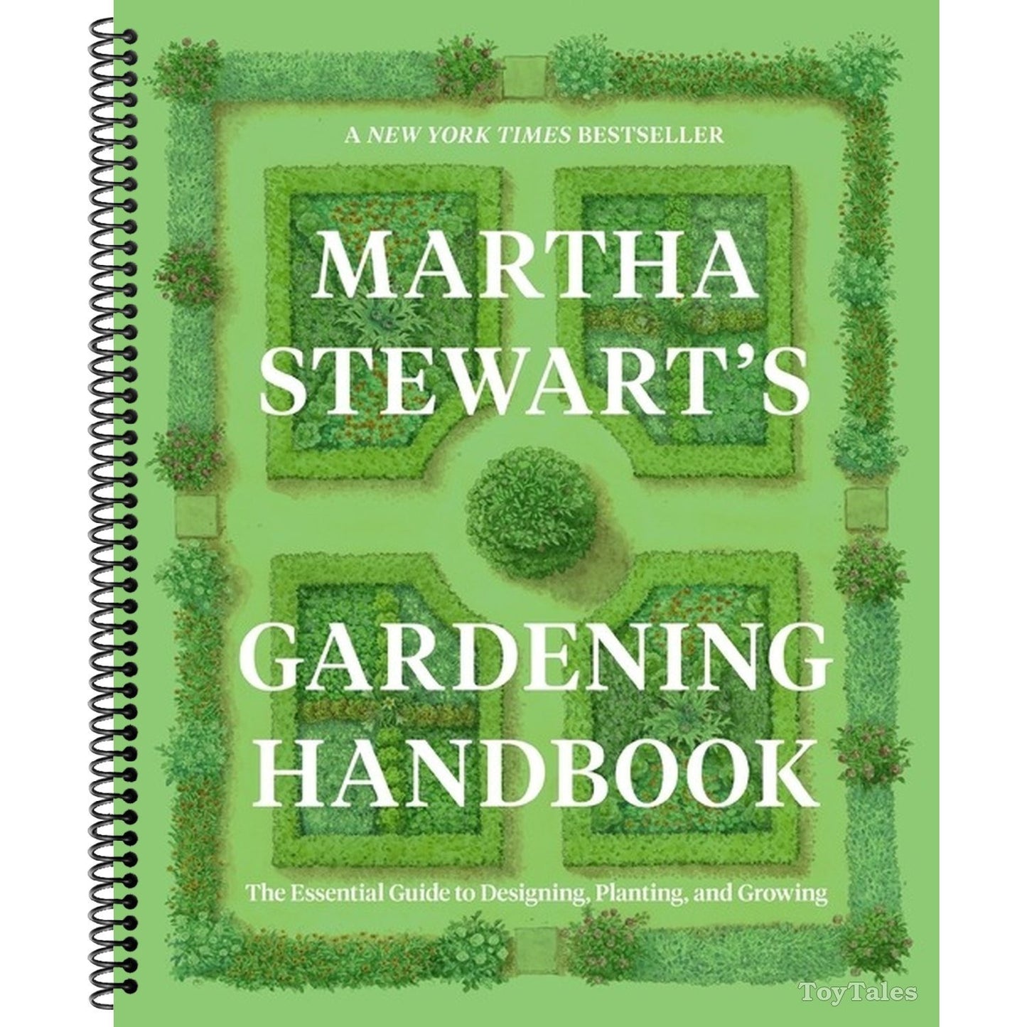 Martha Stewart's Gardening Handbook: The Essential Guide to Designing, Planting, and Growing (Spiral Bound)