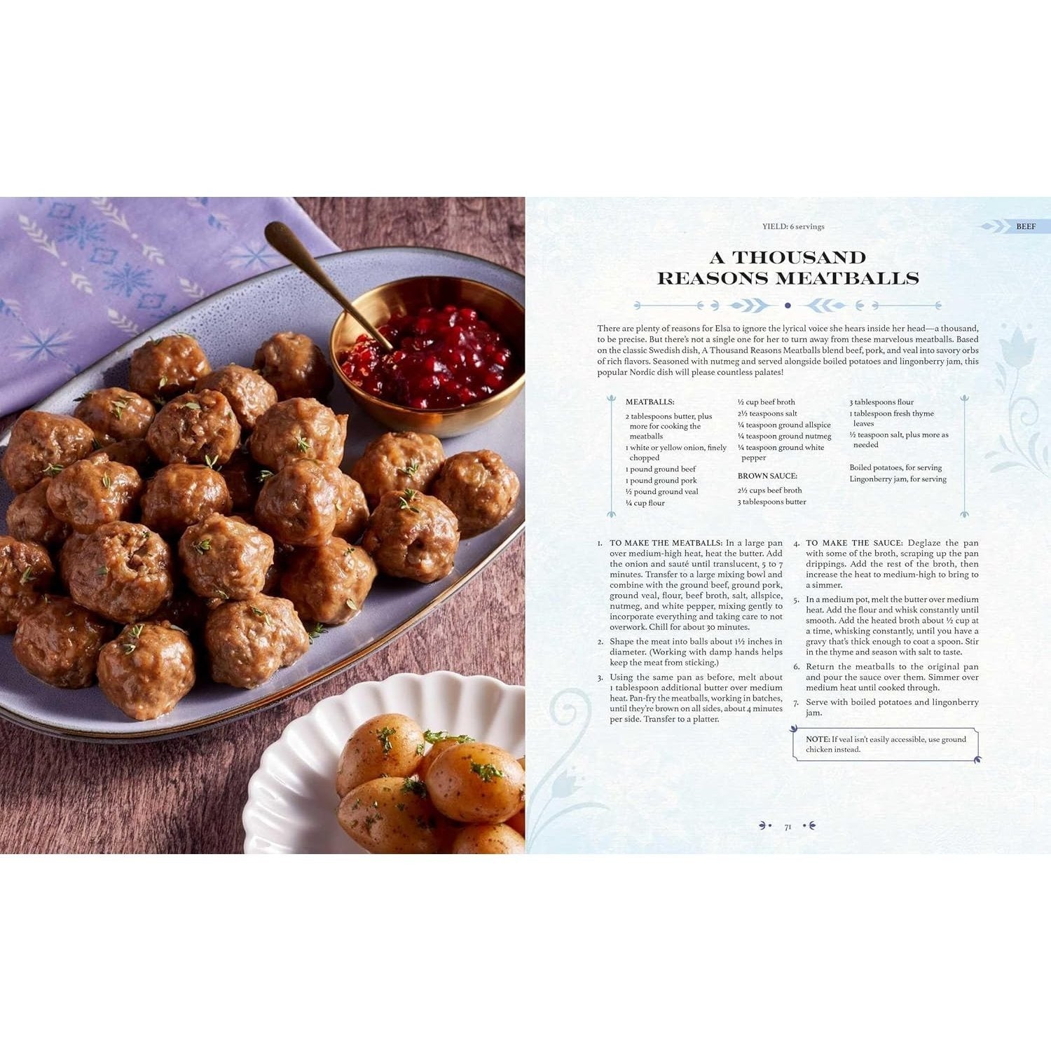 Disney Frozen: The Official Cookbook: A Culinary Journey Through Arendelle