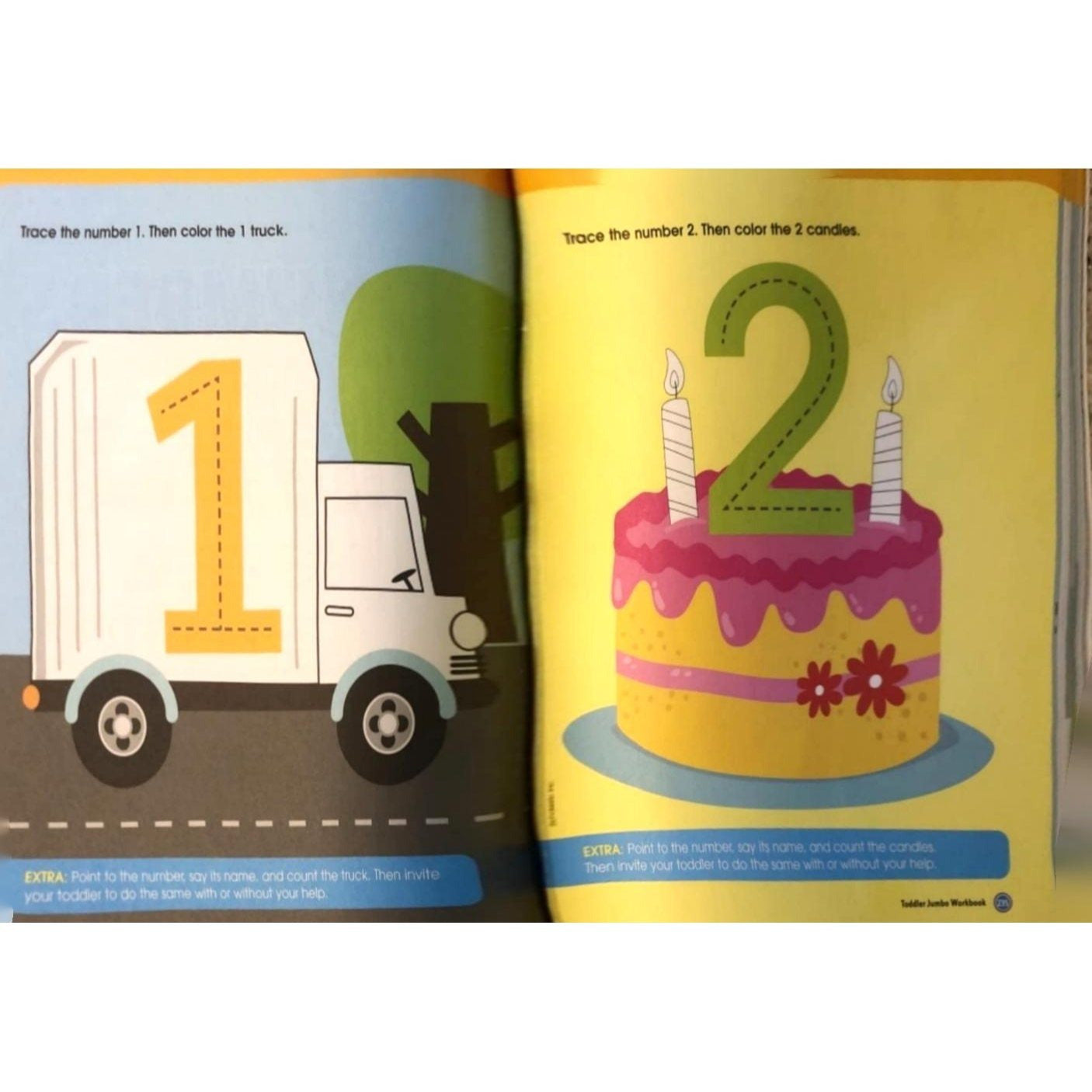 Scholastic Toddler Jumbo Workbook (Spiral Bound)
